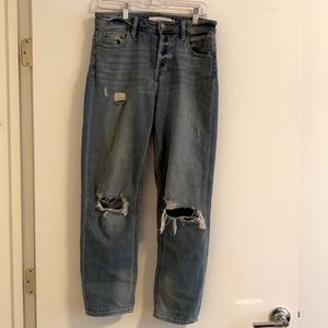 Hidden Jeans High Waist Tapered Mom Jeans